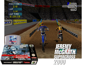 Jeremy McGrath Supercross 2000 (Europe) Cover